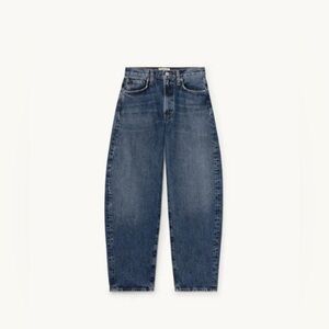 Agolde dark wash high rise balloon jeans size 28